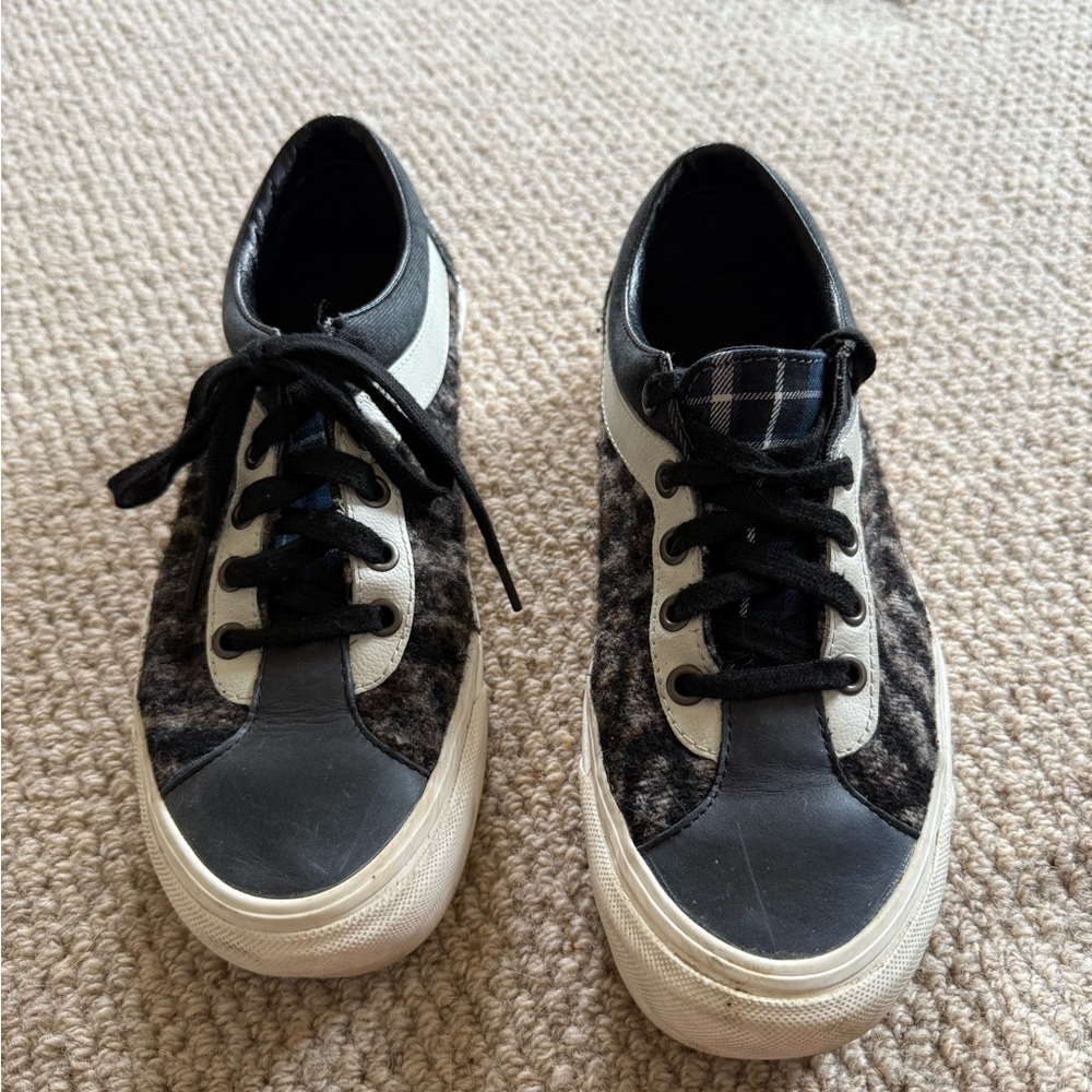 Vans Old Skool Leather/Animal Print (W’s 7.5/M’s 6)